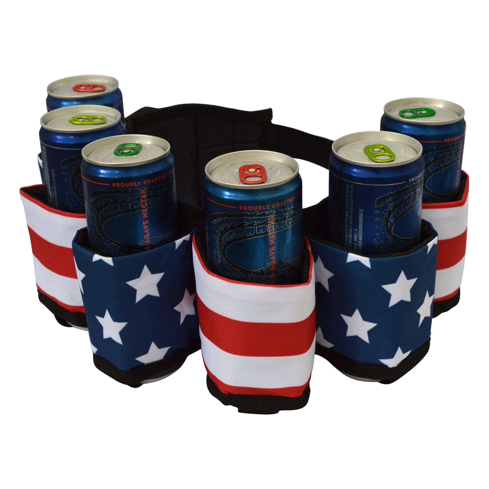 Beer Belt - Beer Holster - Redneck Beer Holder - Holds 6 Beers