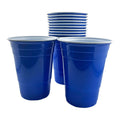 Beer Pong Set - Strip Beer Pong - Blue Cups