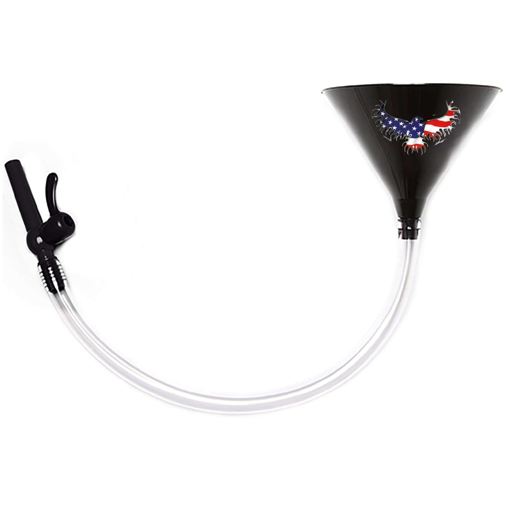 Black American Eagle Beer Funnel