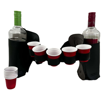 Black liquor holster Front