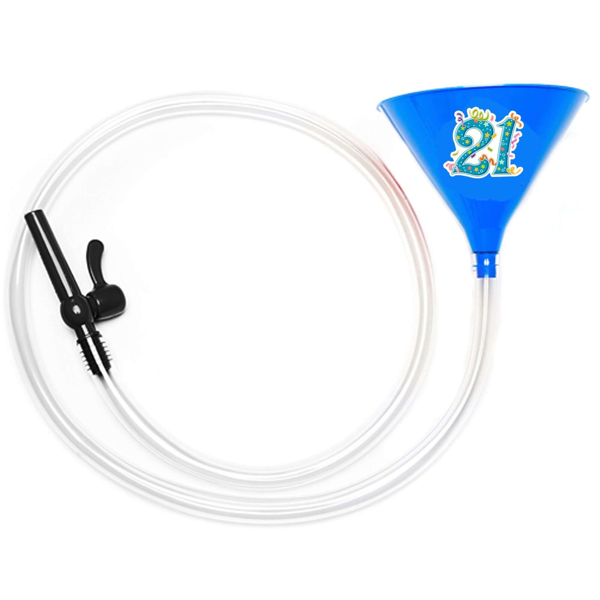 Blue 21 with Valve 6 ft