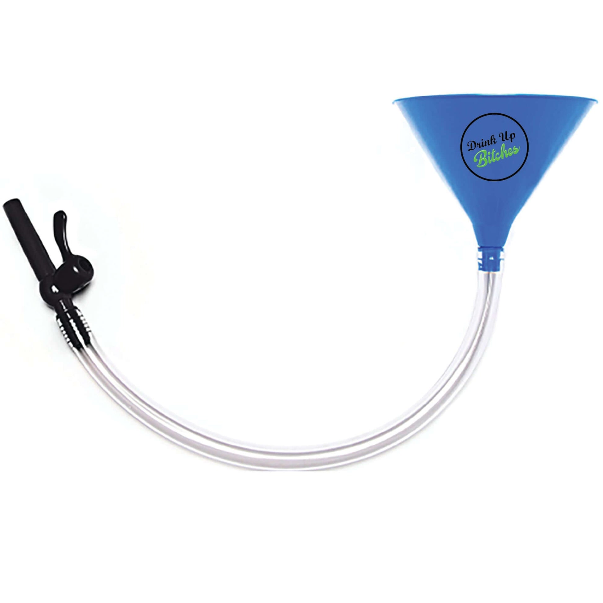 Drink Up Bitches Beer Funnel Blue