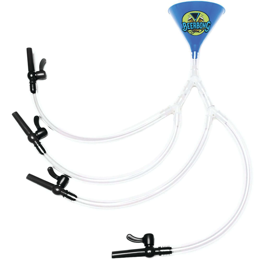 Black Quad Beer Bong