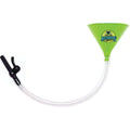 Beer Funnel with Valve - 2 Ft. Tube Green Funnel