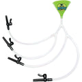 Green Quad Beer Bong