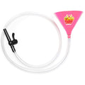 Pink Happy Birthday Emoji Funnel Valve 6 ft
