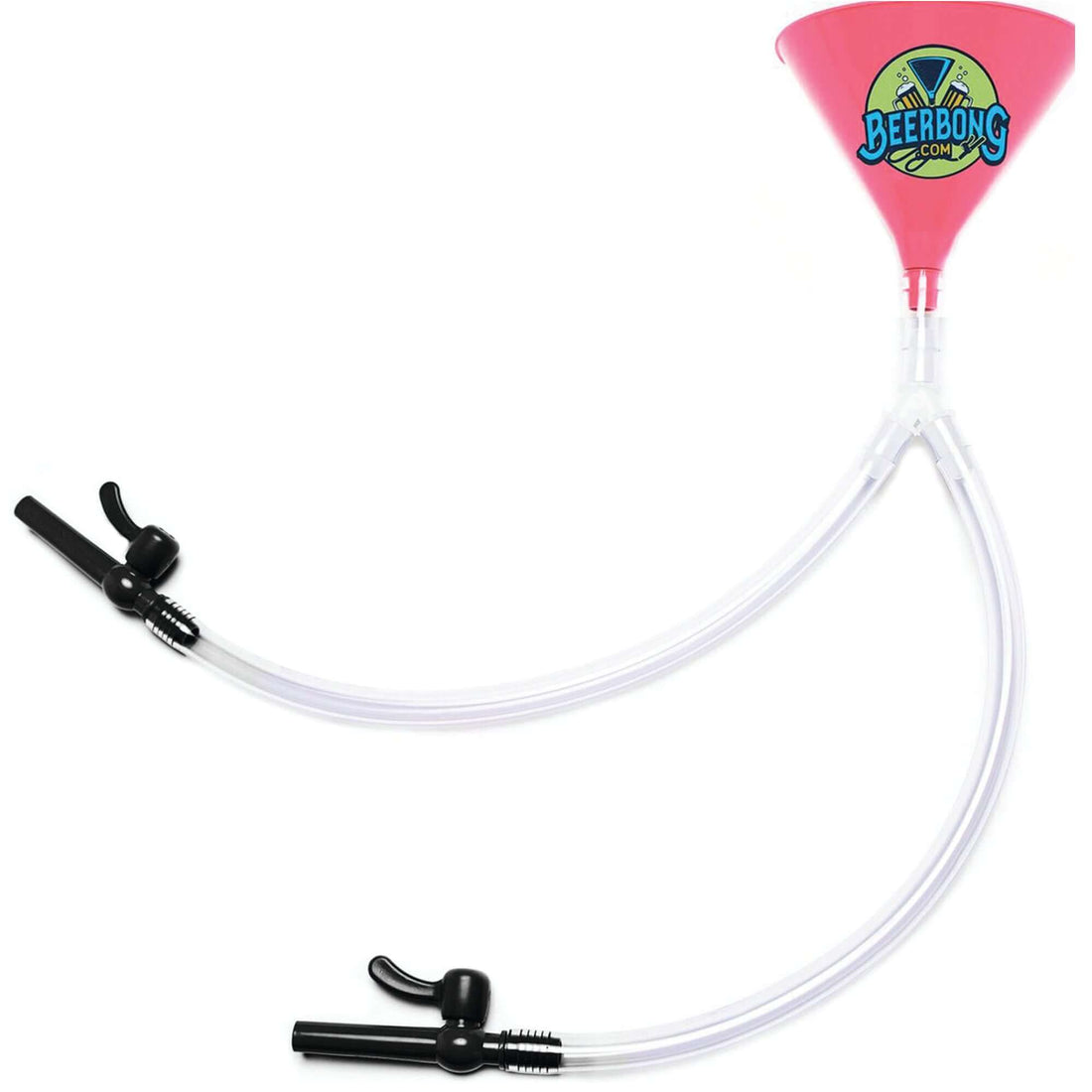 Blue Double Beer Bong