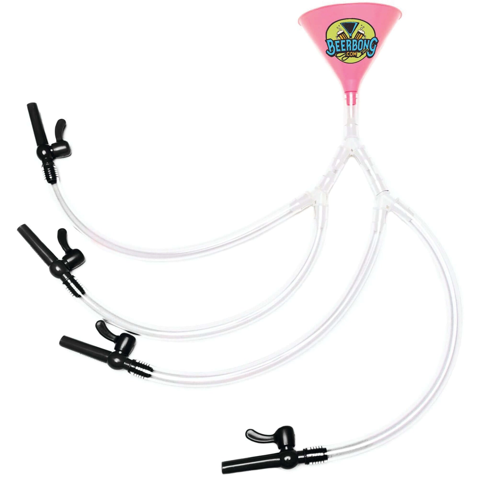 Pink Quad Beer Bong