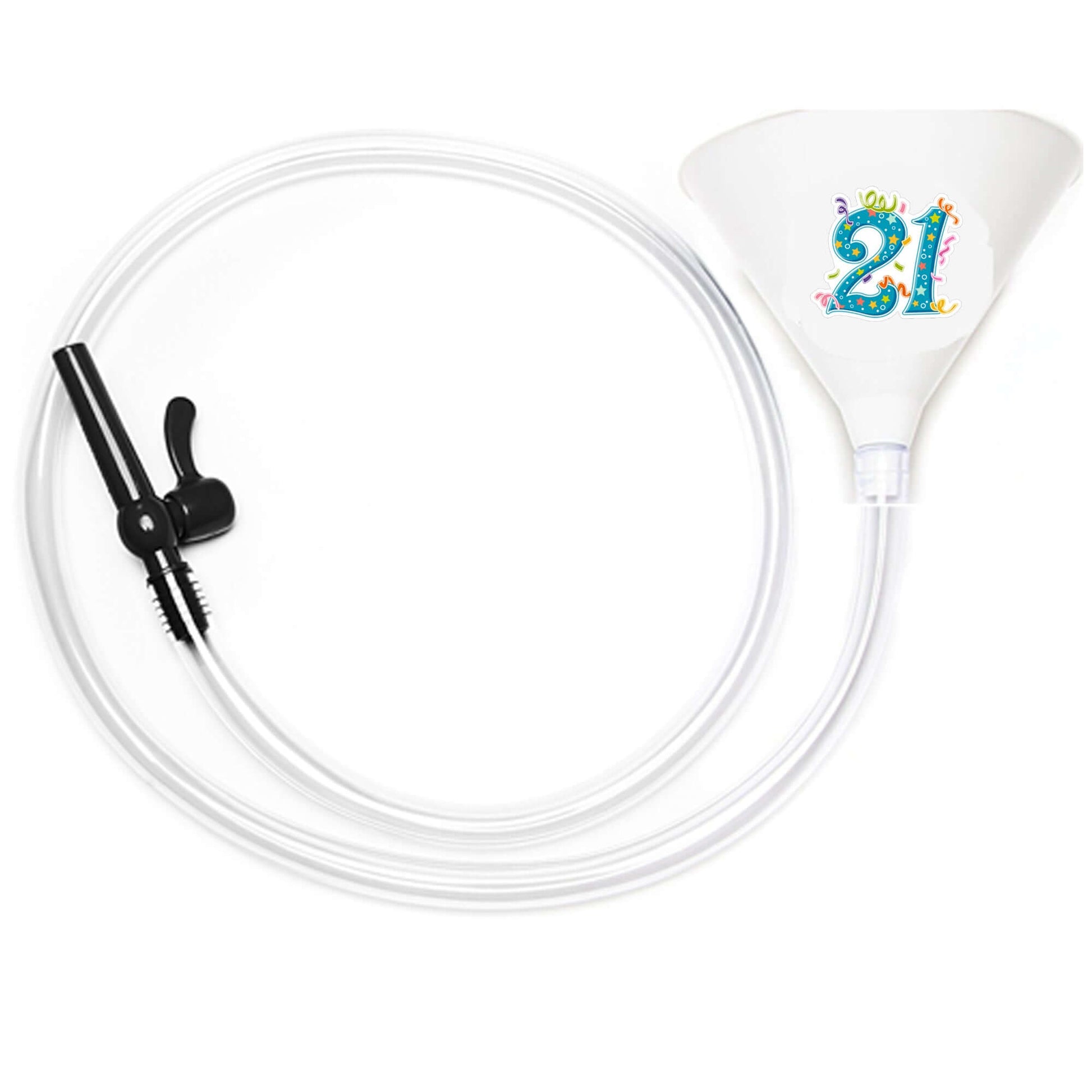 White 21 with Valve 6 ft