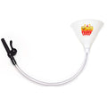 White Happy Birthday Emoji Funnel Valve