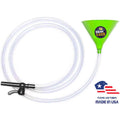 ultimate green beer funnel with valve - 10 ft