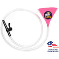 ultimate pink beer funnel with valve - 6 ft