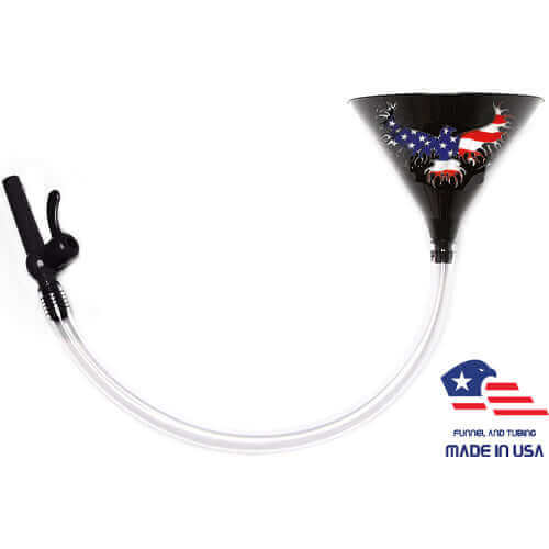 American eagle - black beer funnel