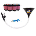 Beer Bong Party Pack Black Funnel Pink Belt 1