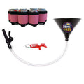 Beer Bong Party Pack Black Funnel Pink Belt 2