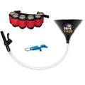 Beer Bong Party Pack Black Funnel Red Belt 1