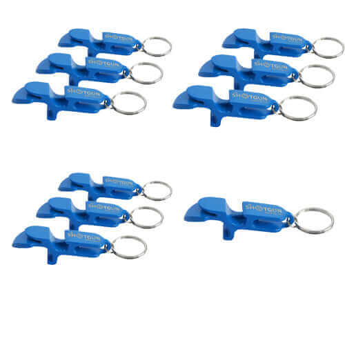 Metal Keychain Blue 10