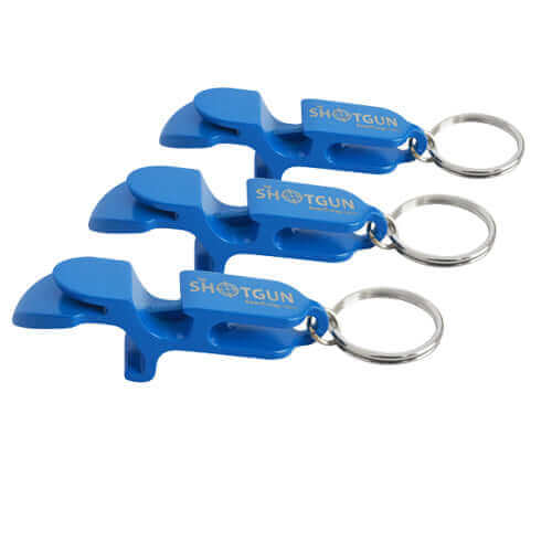 Metal Keychain Blue 3