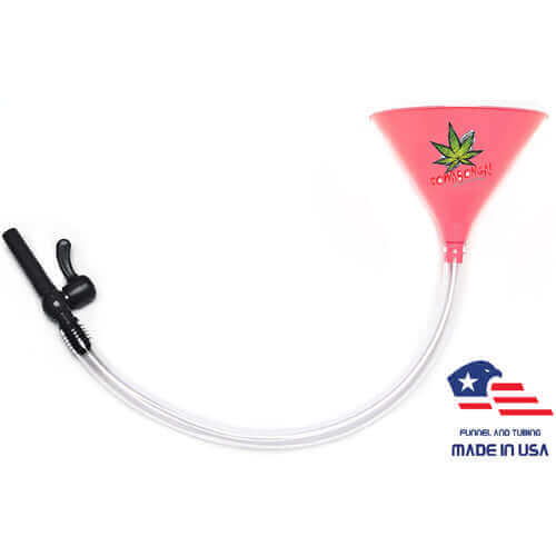 cowabonga - pink beer funnel