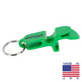 Green Shotgun Key Chain