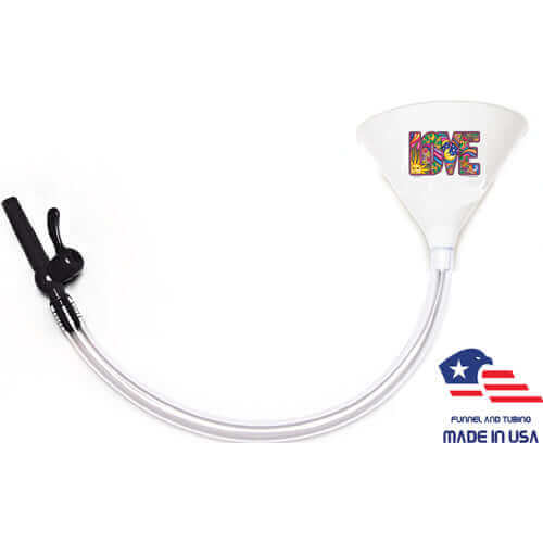 Love - white beer funnel