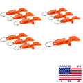 Orange shotgun key chain 10