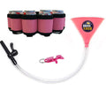 Beer Bong Party Pack Pink Funnel Pink Belt 3