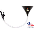 skull pirate - black beer funnel