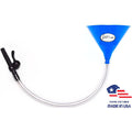 Still I rise - blue beer funnel