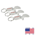 shotgun keychain - white 3