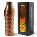FANCY MAN Insulated Cocktail Shaker in a stylish packaging with a unique diamond design.