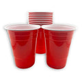 Beer Pong Set - Strip Beer Pong - Red Cups