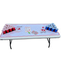 Beer Pong Table Mat Pack - Strip Beer Pong - On Table