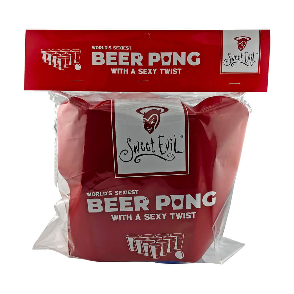 Beer Pong Set - Strip Beer Pong - Front View