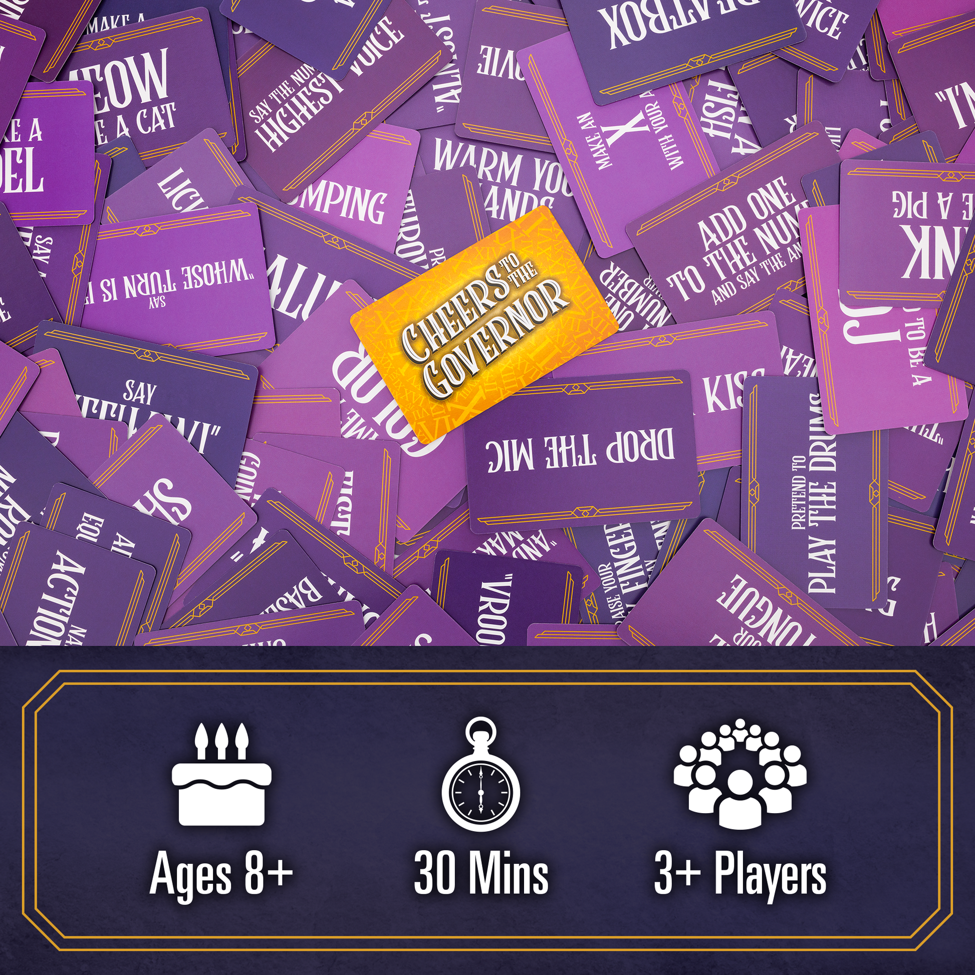 Cheers To The Governor - Card Game - Card