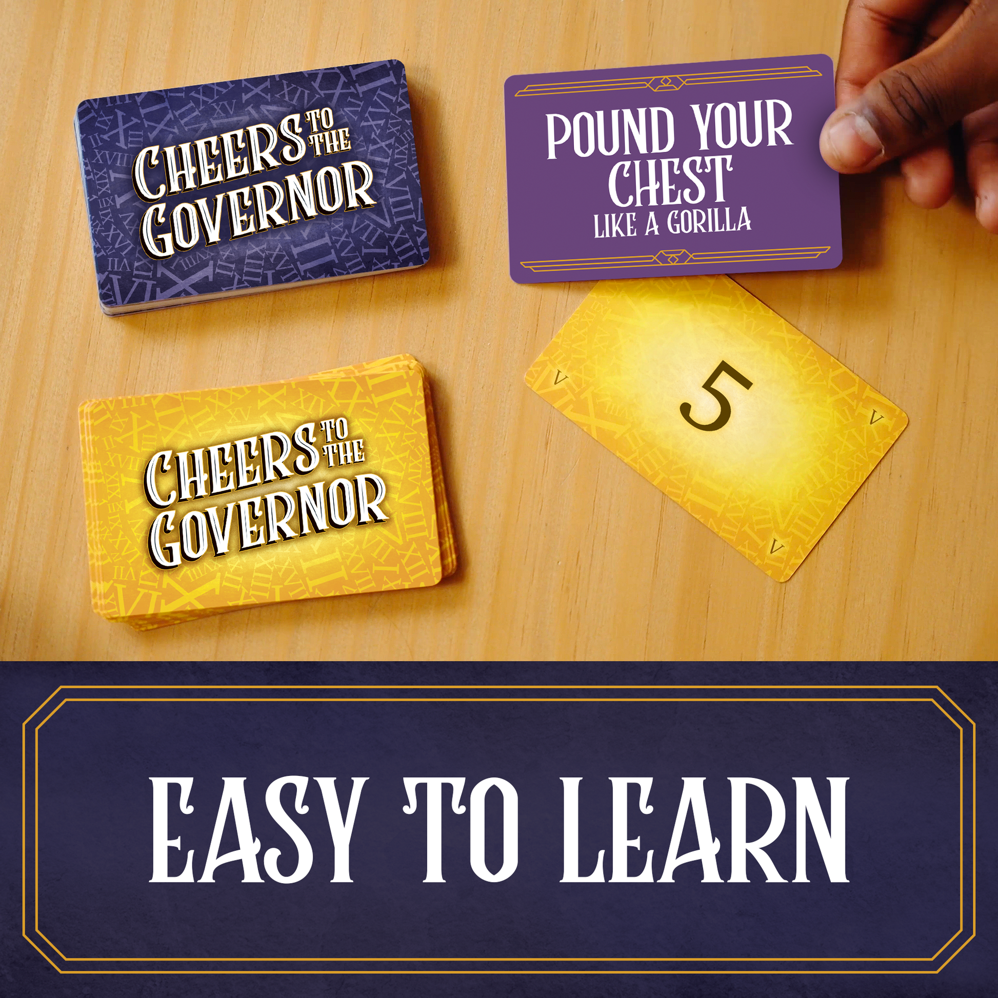 Cheers To The Governor - Cards