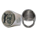 deCAPitator Ring - Bottle & Tab Opener - Let's Par Tee