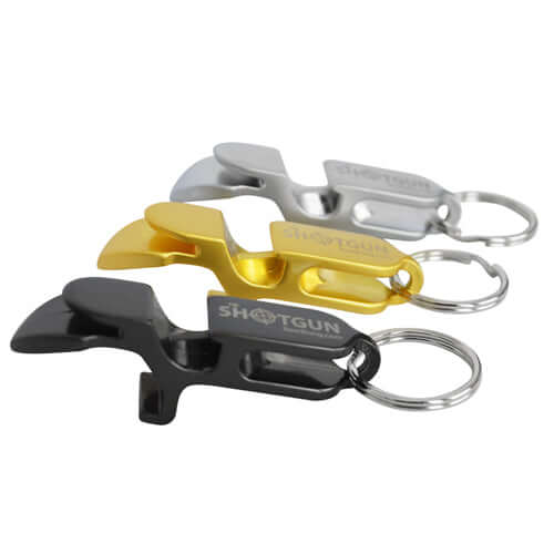 Shotgun Keychain Metal 3 Colors Drink Easy