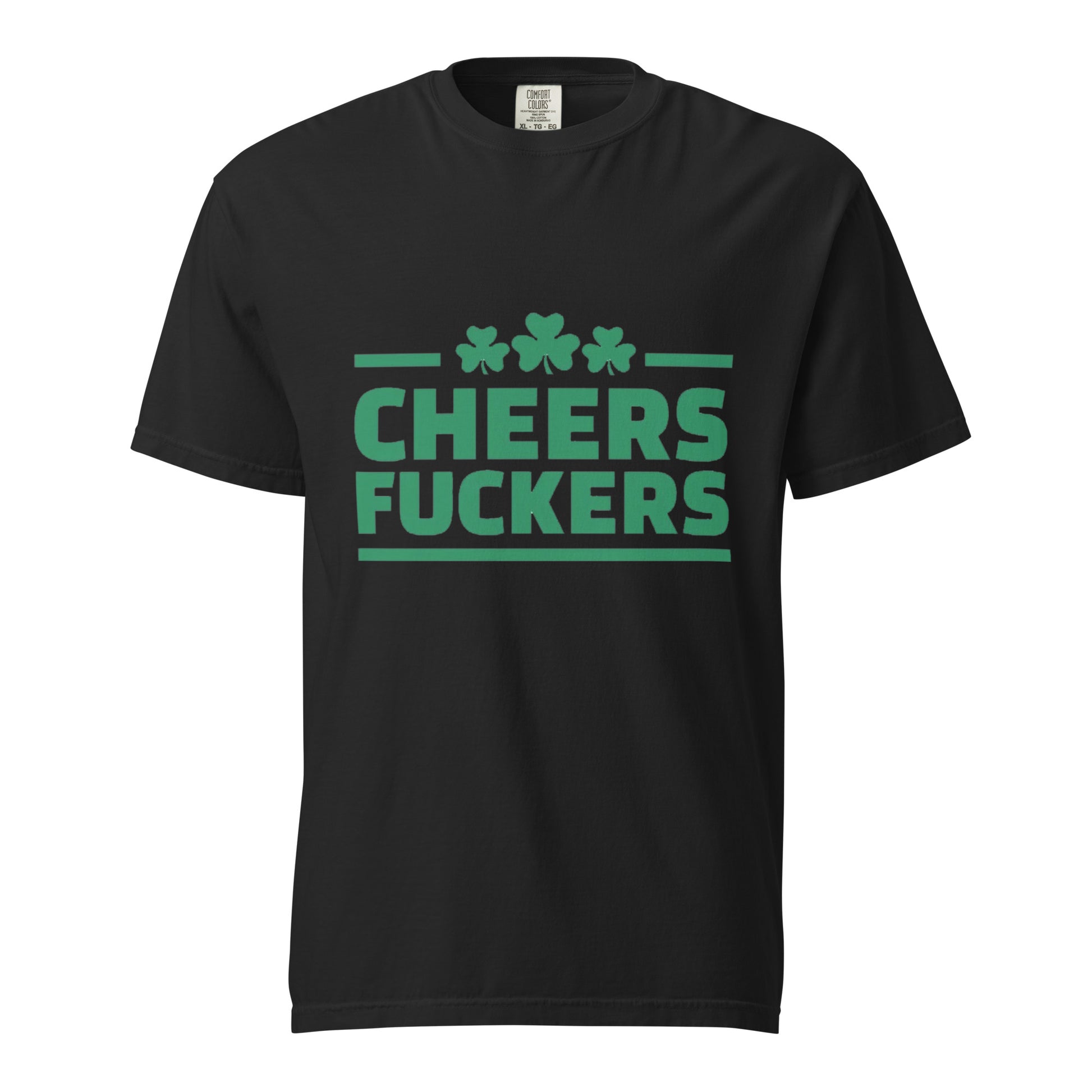 Cheers Fuckers T-Shirt Black