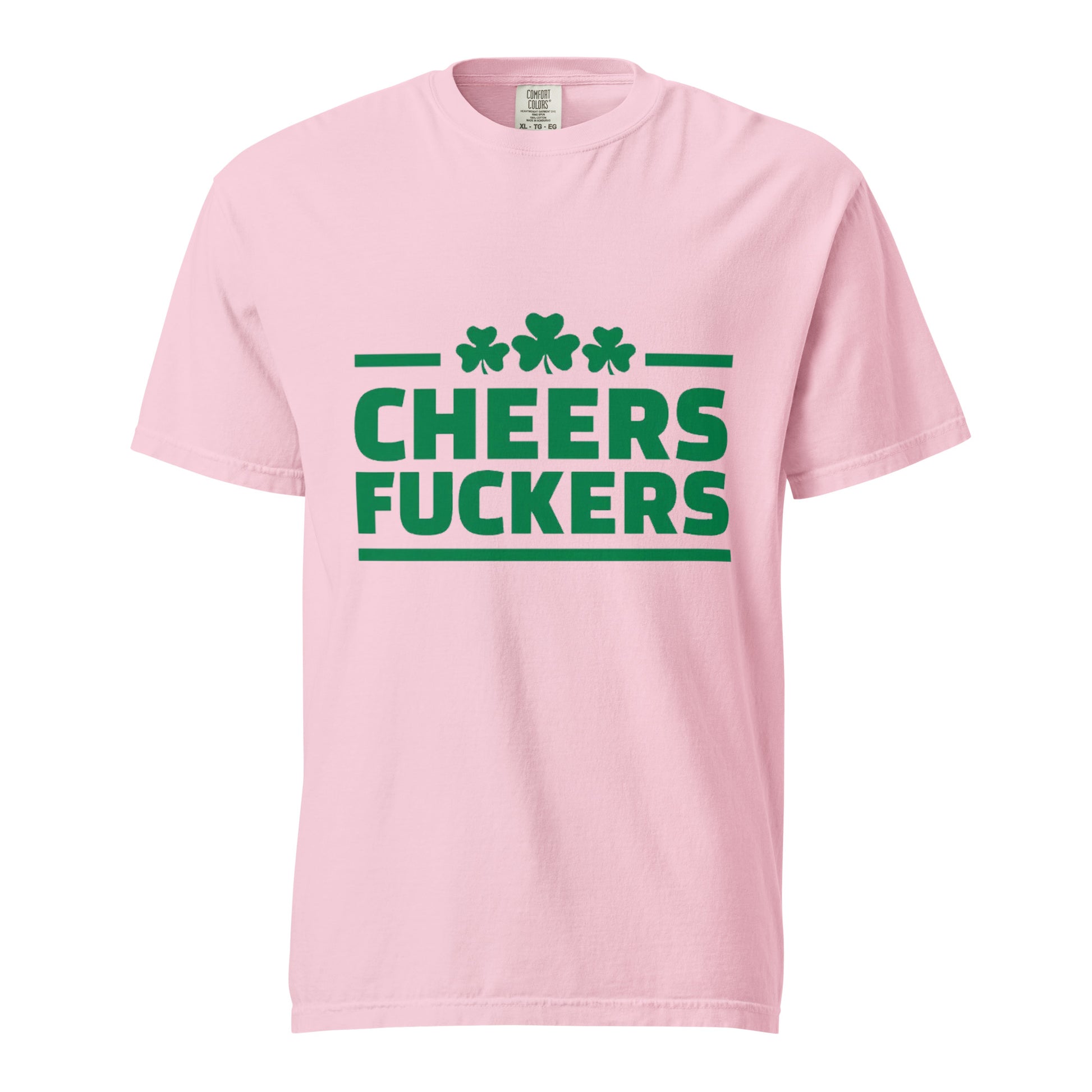 Cheers Fuckers T-Shirt Pink