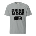 Drink Mode ON T-Shirt Grey