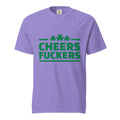 Cheers Fuckers T-Shirt Purple