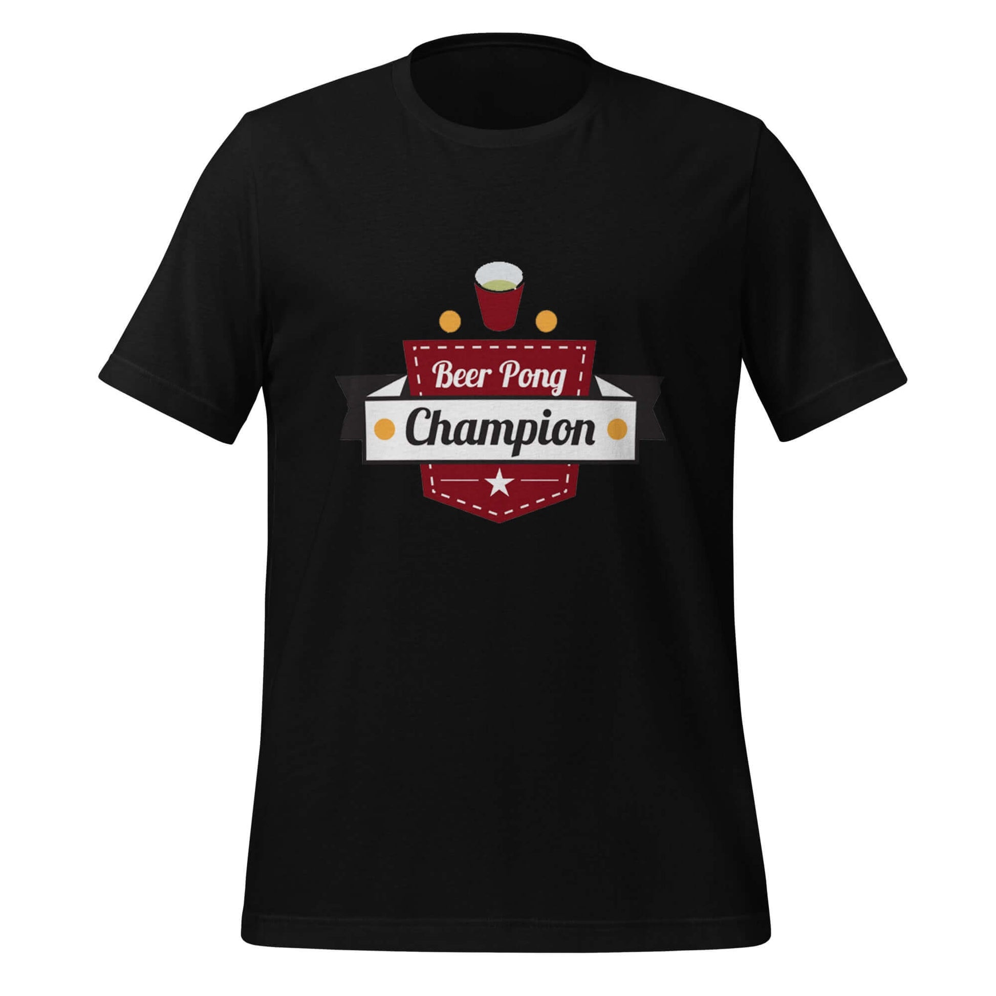 Beer Pong Champion - Unisex t-shirt - Black
