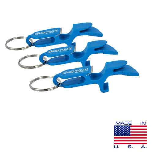 shotgun keychain - blue 3