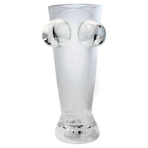 Boobie Beer Glass - Light Up - (Plastic)