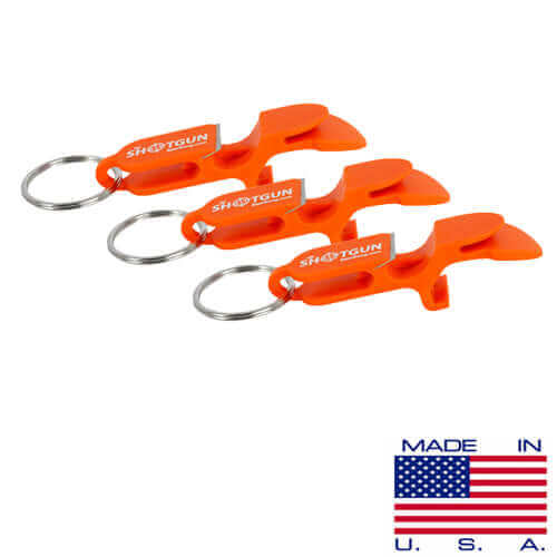 shotgun keychain - orange 3