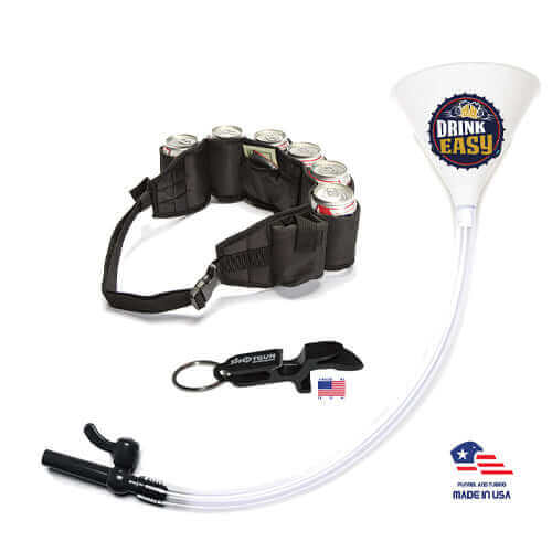 Beer Bong Party Pack - White Funnel