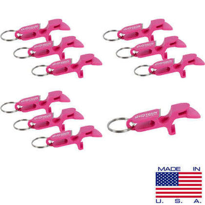  Shotgun Keychain Tool Beer Bong America's 3-Pack, Special  Plastic Shotgun Tool, Bottle Opener, and Tab Opener All in One - Great for  Parties, Gifts, Drinking Accessories - Made in USA: Home