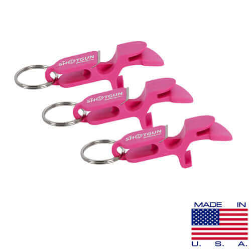 shotgun keychain - pink 3