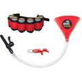 Beer Bong Party Pack Red Funnel Red Belt 1